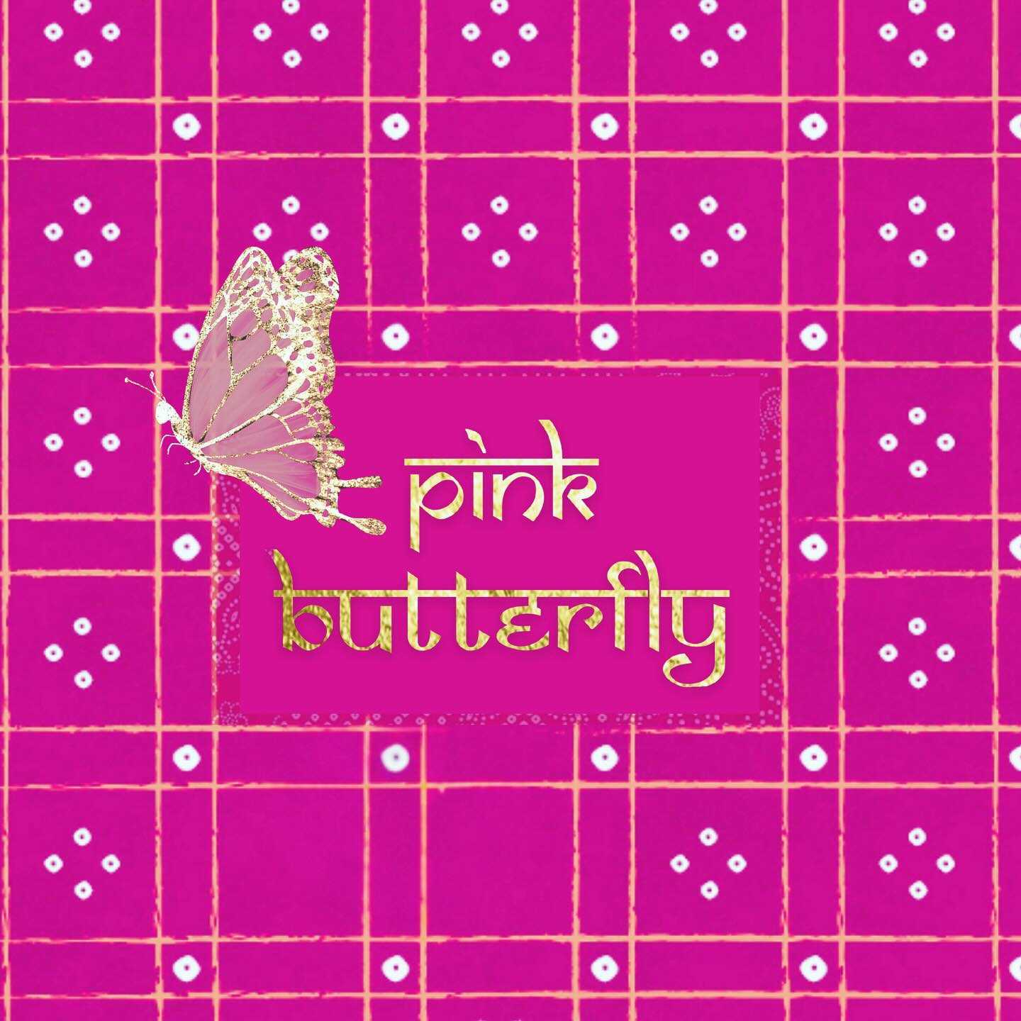 Pink Butterfly Garba
