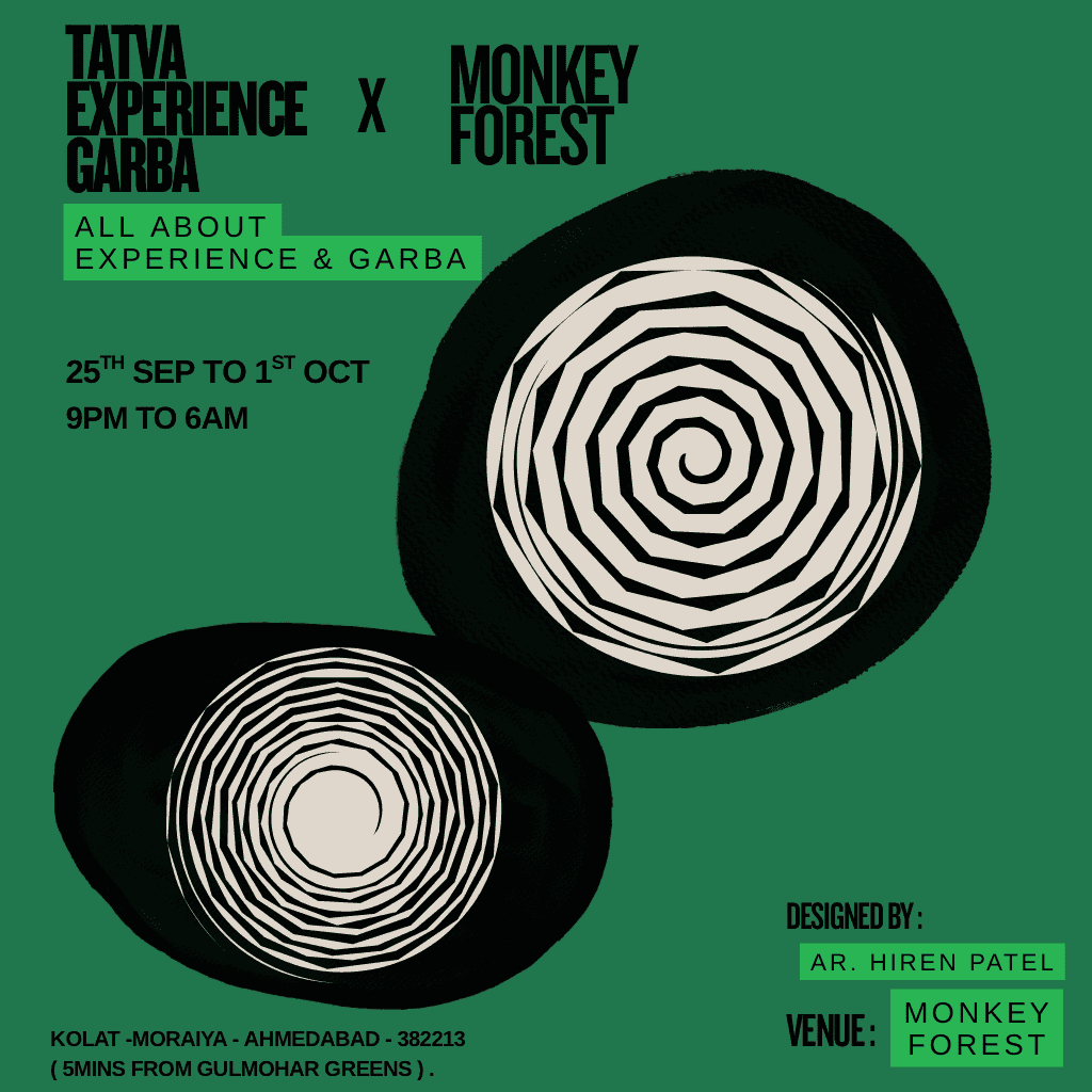 Tatva Experience Garba X Monkey Forest